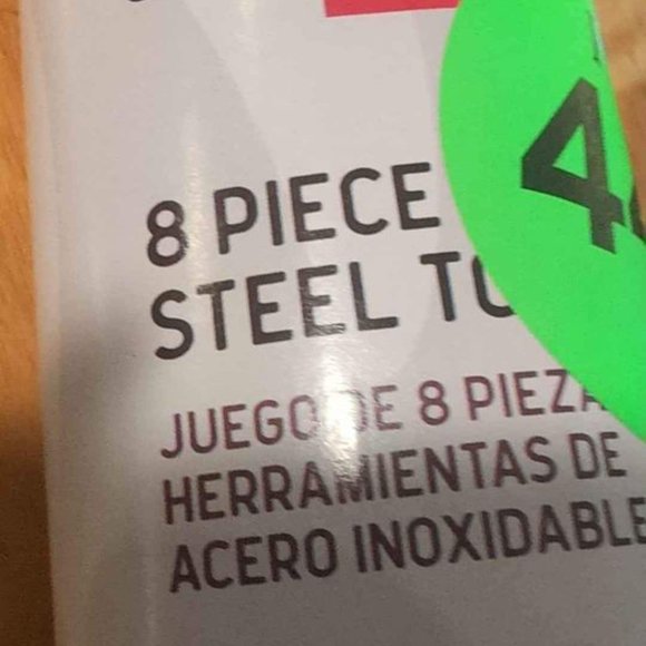 Brand New Nexgrill 8 Piece Steel Grill Tool Set - Picture 3 of 5